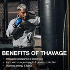 RAW Preworkout Powder, Thavage (Lemon Lime) - Chris Bumstead Sports Nutrition Supplement for Men & Women - Cbum Pre Workout for Working Out, Hydration, Mental Focus & Energy - 40 Servings