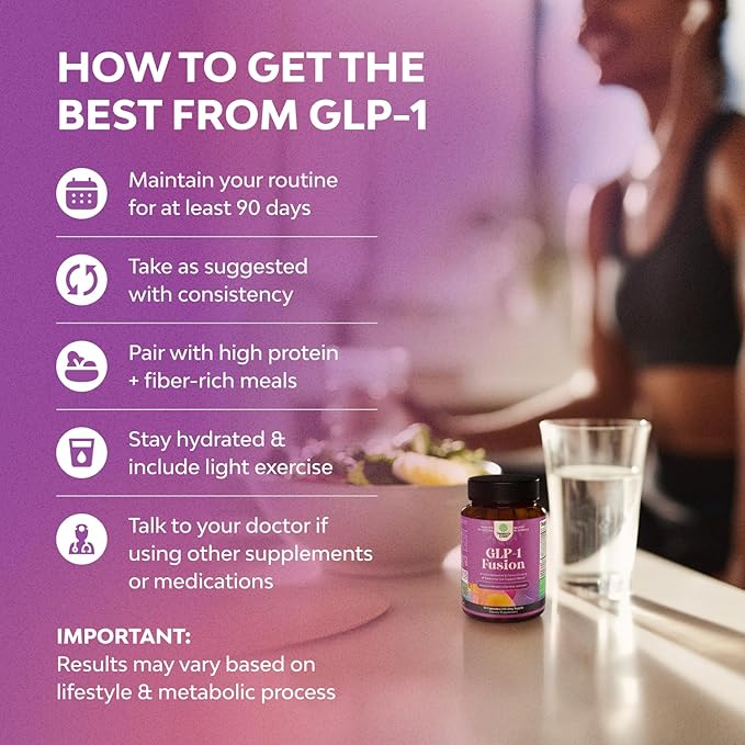 GLP-1 Berberine Supplement - One a Day Healthy Gut Berberine Complex with Panax Ginseng Turmeric Curcumin & Cayenne Pepper for Metabolic Balance - Gluten Free Vegan and Non-GMO - 30 Count - 3 Pack