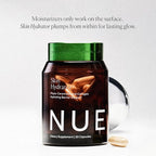 The Nue Co. Skin Hydrator Supplement - Daily Skin Support with Hydrolyzed Collagen, Aloe & Hyaluronic Acid - Gluten Free Supplement for Radiance and Hydration Support | 30 Capsules