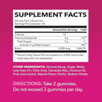 5000mcg Biotin Gummies for Hair, Skin and Nails - Vegan Supplement for Women and Men - GLP-1 Nutritional Support to Promote Lucious Locks and Radiant Skin - Vitamin B7 - Strawberry Flavor, 90 Count