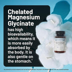 NatureWise Magnesium Glycinate 625 mg - High Absorption Chelated Magnesium Glycinate for Sleep, Relaxation, Muscle & Bones* - Gentle on Stomach, Vegan, Non-GMO - 90 Capsules[90-Day Supply]