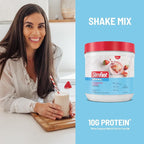 SlimFast Meal Replacement Powder, Original Strawberries & Cream, Weight Loss Shake Mix, 10g of Protein, 14 Servings (Pack of 3) (Packaging May Vary)