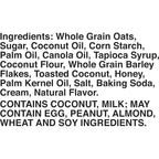 Nature Valley Biscuit Sandwiches, Coconut Butter, Snack Bars, 13.5 oz,10 Count (Pack of 2)