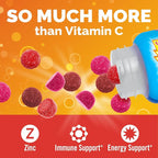 Emergen-C Kidz Daily Immune Support Dietary Supplements, Flavored Gummies with Vitamin C and B Vitamins for Immune Support, Berry Bash Flavored Gummies - 44 Count