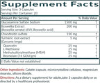 Futurebiotics Glucosamine Chondroitin Turmeric & MSM Advanced Joint Formula, Supports Healthy Joints & Mobility - Non-GMO, 60 Capsules