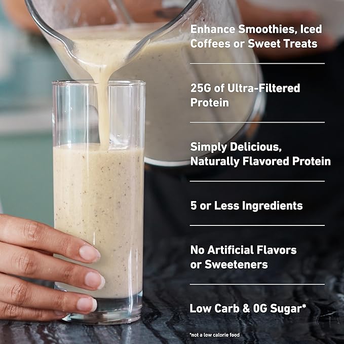 Isopure Low Carb 100% Pure Whey Isolate Protein Powder, Lactose Free, Gluten Free, With Vitamins, Vanilla Bean, 25g Protein Per Serving, 1 Lb, 14 Servings (Packaging May Vary)