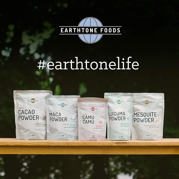 EARTHTONE Collagen Peptides Powder | Paleo-Friendly Hydrolyzed Grass-Fed Non-GMO Protein, 16 oz