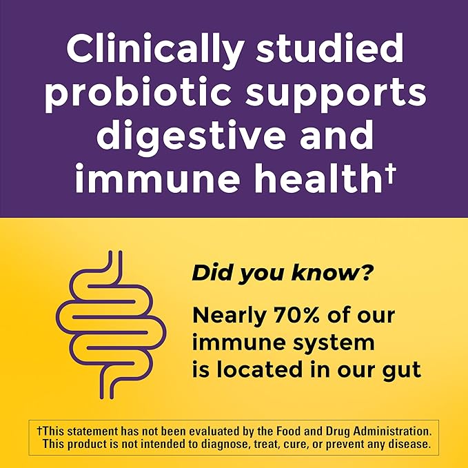 Nature Made Probiotics for Women and Men, Probiotic Capsules 1 Billion CFU from Live Cultures for Immune & Digestive Support, 30 Capsules, 30 Day Supply,(Pack of 2)