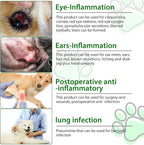 Dog Antibiotics for Skin Infection, Antibiotic for Dogs, Natural Antibiotics for Dogs Multivitamin Support Immune and Dog Allergy Itch Relief, Pet Antibiotics Supplement, 2 Fl Oz