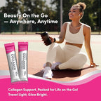 NeoCell Collagen Peptides Powder Packets | 20 Stick Packs | Grass Fed Bovine | Unflavored Supplement | Hair, Skin, & Nails | for Women and Men