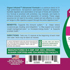 Life Infused Digestive Enzymes with Probiotics – 21 Plant-Based Enzymes with Bromelain, Papain, Amylase & Protease – Digestive Support for Gas & Bloating – 72 Trace Minerals & Herbs – Vegan – Capsules