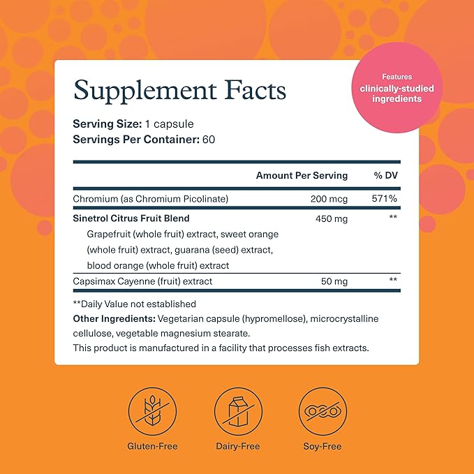 Youtheory Daily Fat Burner - Supports Body Composition & Metabolism - with Citrus Fruit Blend, Chromium & Cayenne Extract - Gluten, Soy & Dairy Free - 60 Vegetarian Capsules (Pack of 2)