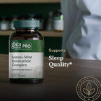 Gaia Herbs Pro Somni-Mint Rosmarinic Complex - Sleep Health & Relaxation Support Supplement* - Restful Sleep Support* with Spearmint, Green Tea & Lemon Balm - 60 Capsules (30 Servings)