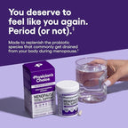 Physician's CHOICE Menopause Probiotic Supplement for Women - Supports Hormone Balance, Hot Flashes, Night Sweats, Weight Management, Bloating & Gut Health - with Black Cohosh, Resveratrol+ - 30ct