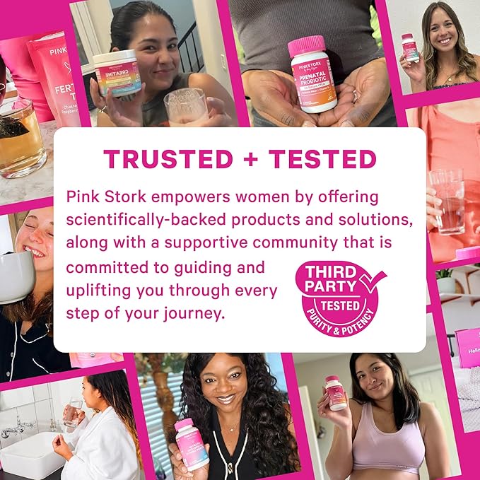 Pink Stork Organic PMS Support Sweets for Teens and Women - Simple & Natural Ingredients Vitamin B6 and Peppermint - Period, Digestion, Bloating, Mood Swings - 30 Drops