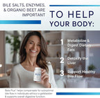 Biotics Research Beta-Plus™ Nutritional Ox Bile Salts Digestive Enzymes Supplement for Bile Production for No Gallbladder-Supports Overall Liver Function, Aids Fat Digestion, Supplies Betaine 90 Tabs
