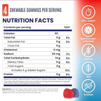 SaltStick Energy Gummies with Electrolytes, Sour Pop Rocket, Easy to Chew Electrolyte Gummy, 10 Packs, 80 Gummies