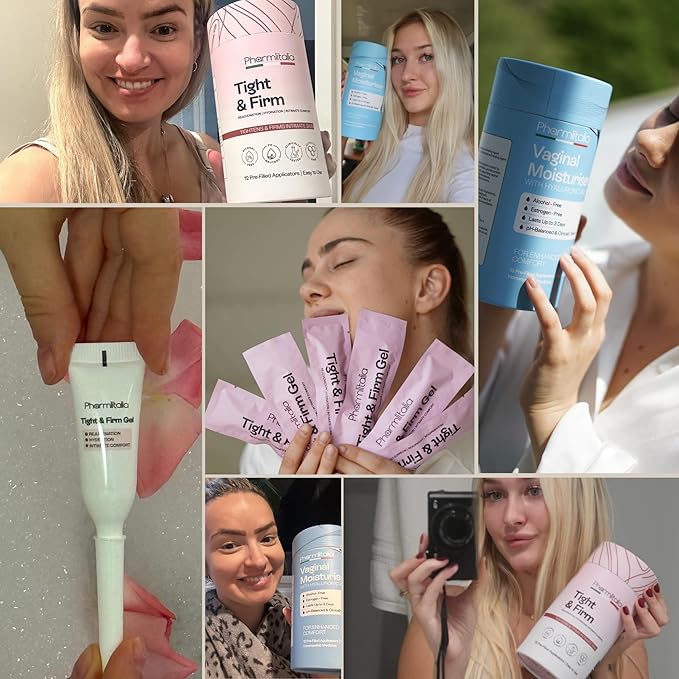 Vaginal Moisturizer Gel for Vagina Health, Moisturizer Applicators for Vaginal Dryness Relief and Long Lasting Wetness - Pre and Post Menopausal - 20 Pre Filled Applicators