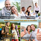 NAD Supplement 1500mg - Liposomal NAD+ Nicotinamide Riboside with Resveratrol, NAD Plus Boosting - Support Cellular Health, Stamina & Healthy Aging for Women & Men- Pack of 2