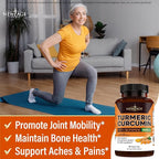 NEW AGE Turmeric Curcumin Capsules - Standardized Curcuminoids - Non-GMO, Gluten Free 180 Count (Pack of 2)