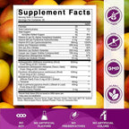 Vitamatic Vegan Thyroid Support Gummies with Iodine & Kelp – 60 Count Improve Your Energy & Increase Metabolism – Plant-Based