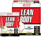 Lean Body All-In-One Vanilla Meal Replacement Shake. 40g Protein, Whey Blend MRP, 8g Healthy Fats & Fibre, 22 Vitamins and Minerals, No artificial colours, Gluten Free, (20 MRP Packets)