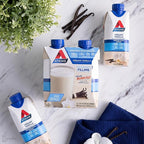 Atkins Creamy Vanilla Protein Shake, 15g Protein, Low Glycemic, 2g Net Carb, 1g Sugar, Keto Friendly, 12 Count (Pack of 2)
