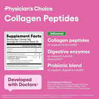 Collagen Peptides Powder - Hydrolyzed Protein(Type I & III) - Digestive Enzymes - Keto Collagen Powder for Women & Men - Hair, Skin, Joints & Workout Recovery Aid - Grass Fed, Non-GMO - Two-pack
