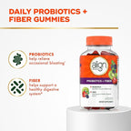 Align Probiotic, Probiotics + Fiber Gummies, Probiotics Help Relieve Occasional Bloating*, Fiber Helps Support a Healthy Digestive System*, #1 Doctor Recommended Probiotic Brand‡, 60 Gummies