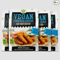 Creative Pea Vegan Fish Mix – Just Add Water & Oil, 4 Pack (65g Each), 4 Packs Make ~1 kg Prepared Food, Plant-Based, Gluten-Free