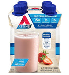 Atkins Gluten Free Protein-Rich Shake, Strawberry, 4 Count