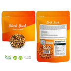 Birch Bark Dried Cut Herbal Tea - Resealable Bag - 56 grams - Premium Quality (Birch Bark)