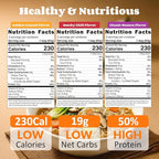 Healspot High Protein Instant Ramen Variety Pack, 6 Pack Non Fried Ramen Broth, 32g Plant Based Protein, Low Fat, Low Carb, Non GMO, Keto Friendly & Plant Based (Golden-Chicken,Smoky-Beef,Classic-Pork）