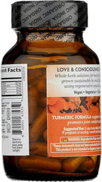ORGANIC INDIA Turmeric Curcumin with Black Pepper - Organic Turmeric & Curcumin Supplement, Joint & Immune System Support, Whole Root - 60 Capsules