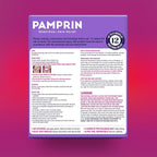 Pamprin Heat Relief Menstrual Patches for Portable Menstrual Pain Relief of Cramps and backaches, 3 Count