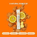 Glow Shine Zesty Life. Pantry-stable Ginger lemon shots | 70.5% Korean ginger & Spain lemon. Travel-ready shots. Balanced with red grapefruit, apple cider vinegar, and turmeric extract. No added sugar or additives. 0.65Fl Oz (Pack of 14)