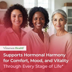 Hormone Harmony for Women with Black Cohosh, Dong Quai & Red Clover – Natural Hormone Balance For Women of All Ages – Supports PMS, Menopause & Mood – Women’s Hormone Balance Supplement – 120 Capsules