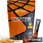 WELLNESS LABSRX Creatine Monohydrate Powder Sachets 300g – Mango Flavor Micronized Creatine Powder Supplement, Creatine for Women and Men, Supports Muscle Strength, Energy, Performance - 60 Servings