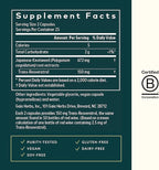 Gaia Herbs Resveratrol - Beauty & Radiance Antioxidant Support Supplement* - Made with Japanese Knotweed - Contains 150 mg Trans-Resveratrol per Serving - 50 Liquid Phyto-Capsules (25 Servings)