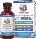 MaryRuth's Liquid Nighttime Multimineral Travel Pack | NO Melatonin | Bedtime Routine | Magnesium Citrate | Calcium | Zinc | Vitamin D3 | Vegan | Sugar Free | Gluten Free | 1 Oz | 8 Servings