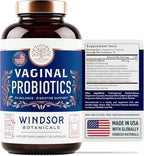 Vaginal Probiotics for Women - 19Bil CFU,15-Strain Lactobacillus Probiotic for PH Balance, Urinary Tract Support, Odor & Yeast Health - Balance Complex for Women BV Support Supplements - 30 Vegan Caps