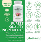 Organic Evening Primrose Oil Capsules 1500mg - EPO Gamma Linolenic Acid Supplement - Hormone Balance for Women - PMS & Hot Flashes Menopause Relief - GLA Hormonal Acne Supplements, 180 Count