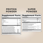 Four Sigmatic Plant Based Vanilla Protein + Perform Super Powder Workout Bundle Clean Vegan Protein for Brain Function and Immune Support | Superfood Powder with Adaptogens & Antioxidants