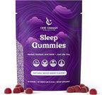 Halal Certified Sleep Gummies – 3mg Melatonin with GABA, L-Theanine & Herbal Blend – Natural Nighttime Relaxation & Sleep Aid – Tasty 60ct Gummy Supplement