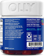 OLLY Men's Multivitamin Gummy, Vitamins A, C, D, E, B, Zinc, Blackberry Flavor, 45 Day Supply - 90 Count