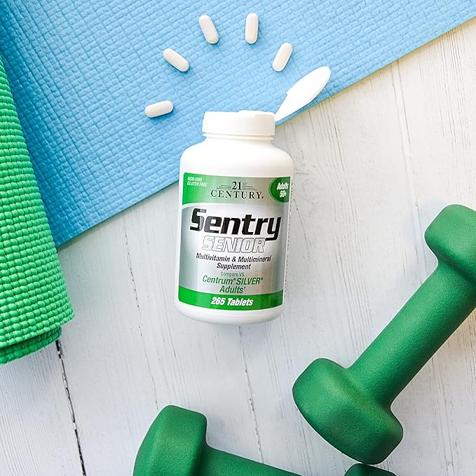 21st Century Sentry Senior Tablets, 265 Count (Pack of 2)
