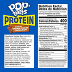 Pop-Tarts Protein Toaster Pastries, 10g Protein, Boostin' Brown Sugar Cinnamon (96 Pop-Tarts)