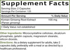 Bronson Korean Panax Ginseng Supports Energy, Endurance & Vitality + Memory and Mental Performance, 250 Capsules