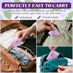 Feminine Wipes Individually Wrapped, Flushable Wipes Travel,Feminine Care Vaginal Wipes for Adult,Women, Girl and Homeless (Pack of 100,Lavender)