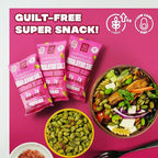 Where You Bean Edamame Beans Snack (Himalayan Salt) - Crunchy and Dry Roasted Edamame Beans - High Protein Snacks, Keto and Vegan Healthy Snacks for Adults & Low Carb Asian Snack 0.9 oz (Pack of 8)